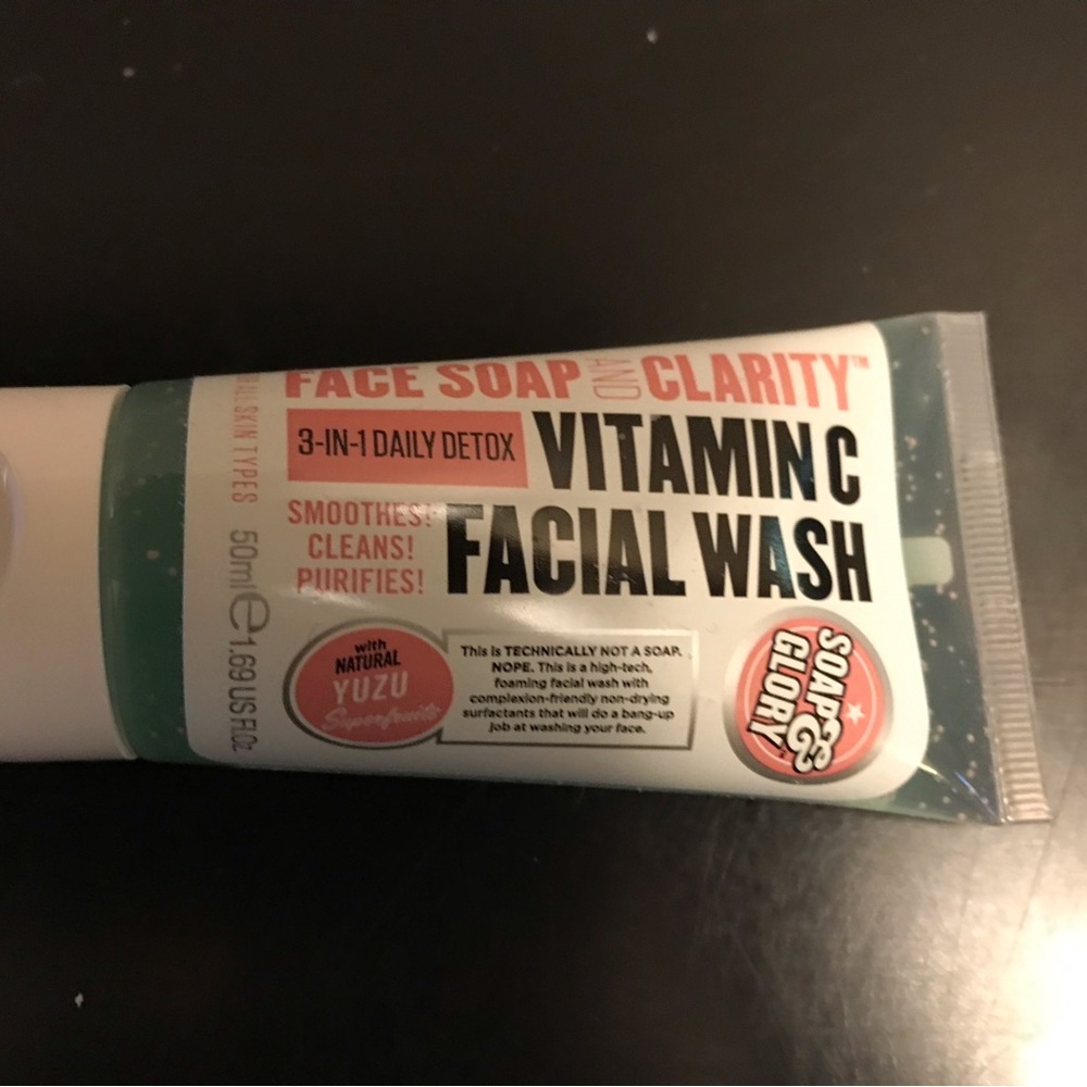 - Soap & Glory Vitamin C Facial Wash